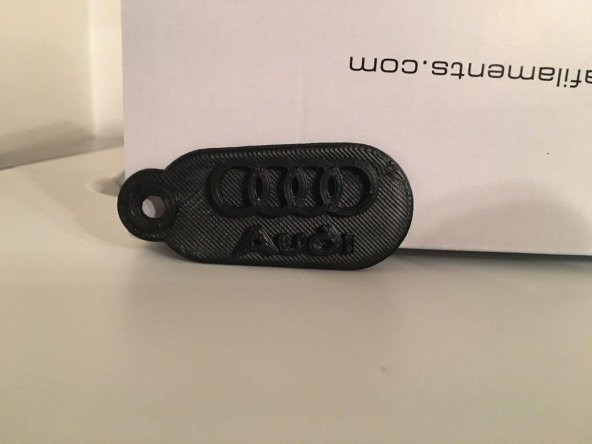 Audi Anahtarlık Logosu Logo Benzeri A7 A5 A4 A3 Q7 Q5 Q3 Tt R8 - Resim 2