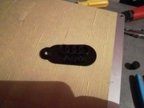 Audi Anahtarlık Logosu Logo Benzeri A7 A5 A4 A3 Q7 Q5 Q3 Tt R8 - Resim 3