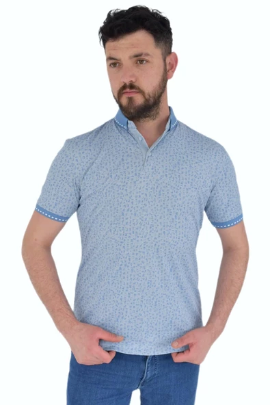 Erkek Polo Yaka Tişört R4230 BGL-ST02780 - 3