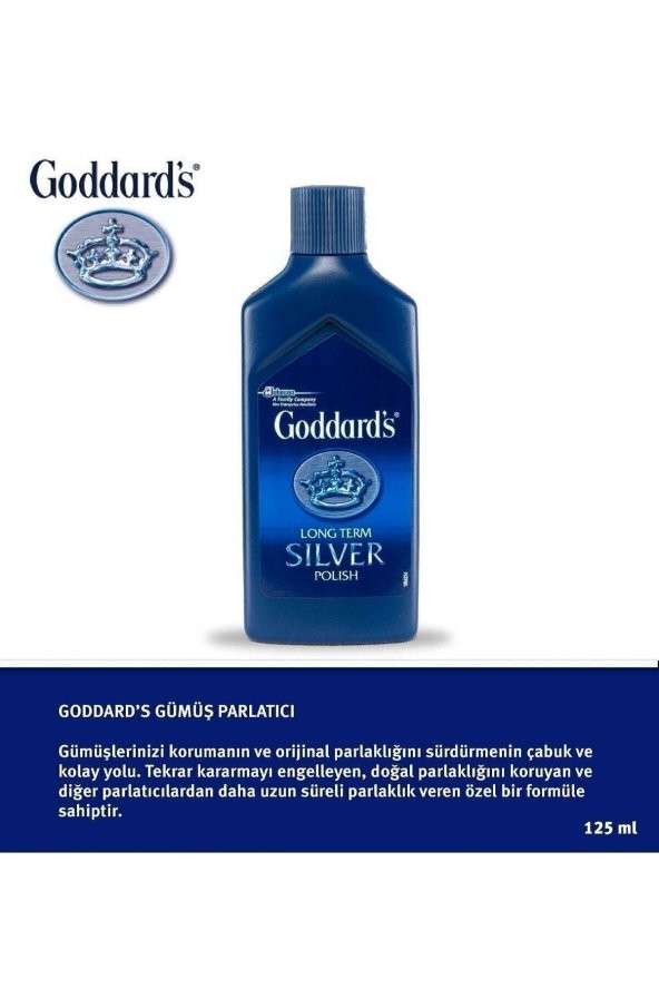 Gooddards Silver Gümüş Parlatıcı Cila 125ml - 3