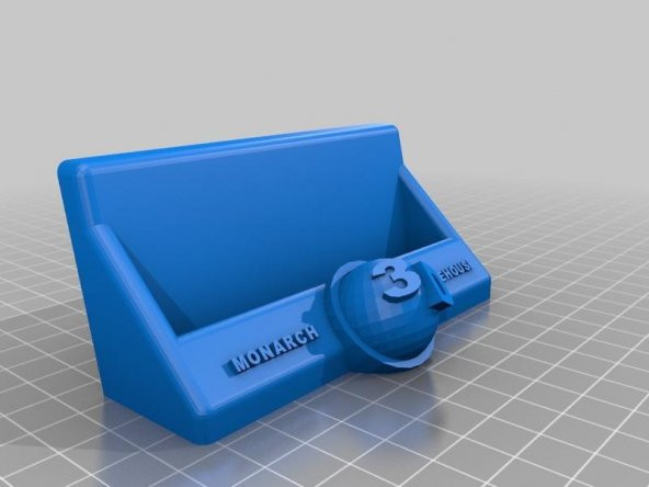 Monarch 3D Depo İş Kartı Tutacağı Plastik Aparat - 2
