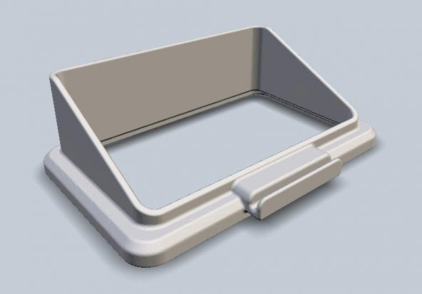 Sunshade Garmin Zumo 660 Plastik Aparat