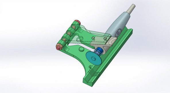 Çubuk Testere, Döner Aracı İle Flex Dremel 225 Plastik Aparat