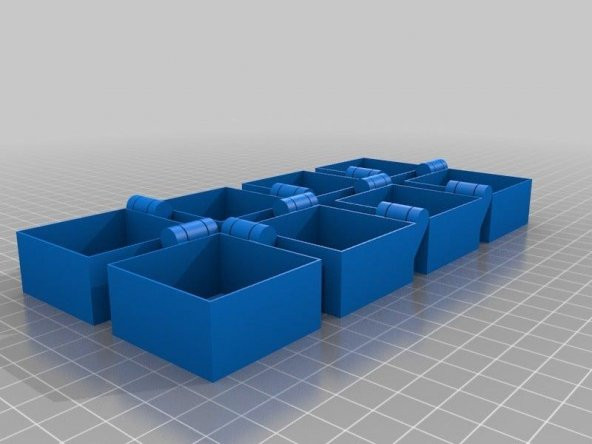 Sihirli Kutular Organik Plastikten Dekoratif Aksesuar Kutu