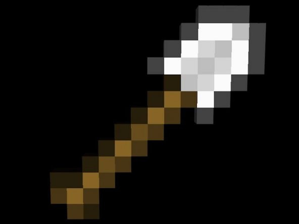 Minecraft Kürek (Demir) Plastik Aparat
