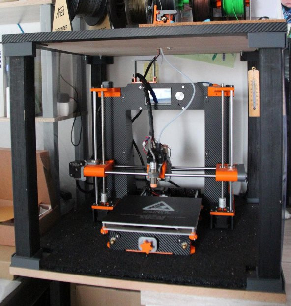 Basit 3D Yazıcı Kılıfı Plastik Aparat