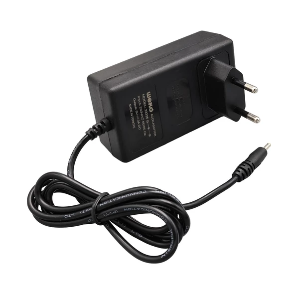 WEKO 5 VOLT - 3 AMPER 2.5*0.7 UÇLU YERLİ ÜRETİM PRİZ TİPİ ADAPTÖR - 3