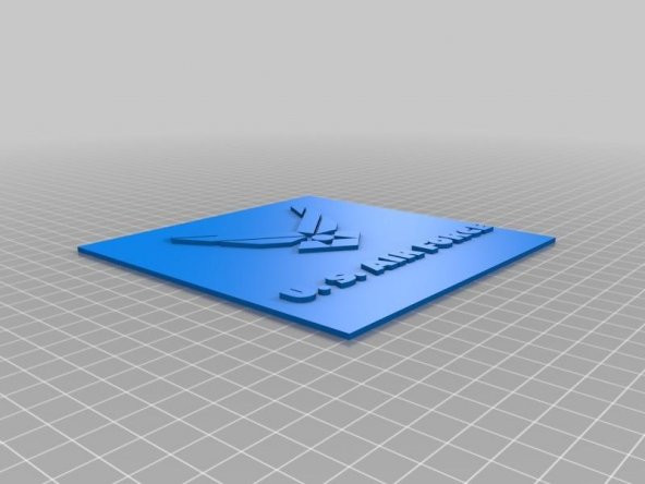 Amerika Birleşik Devletleri Hava Kuvvetleri Logosu Plastik Aparat - 4