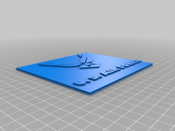 Amerika Birleşik Devletleri Hava Kuvvetleri Logosu Plastik Aparat - 5