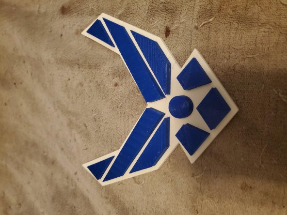 Amerika Birleşik Devletleri Hava Kuvvetleri Logosu Plastik Aparat - 7