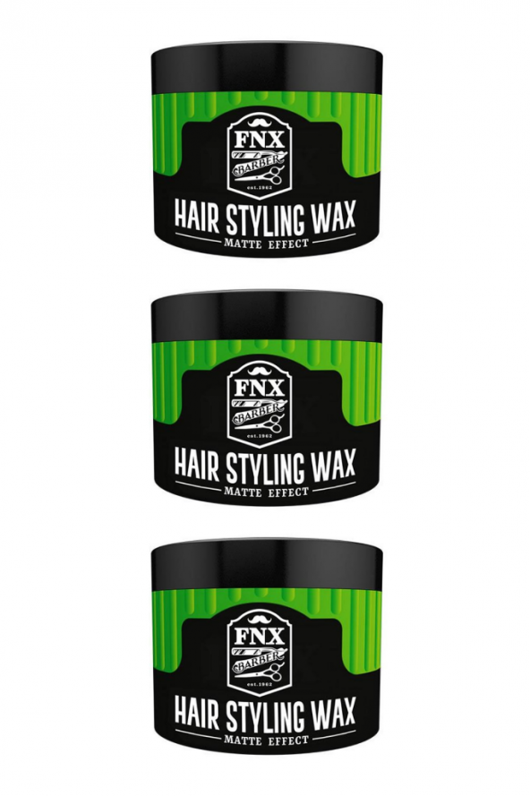 FNX Wax Doğal (Mat) Görünüm 150 ml 3 Adet