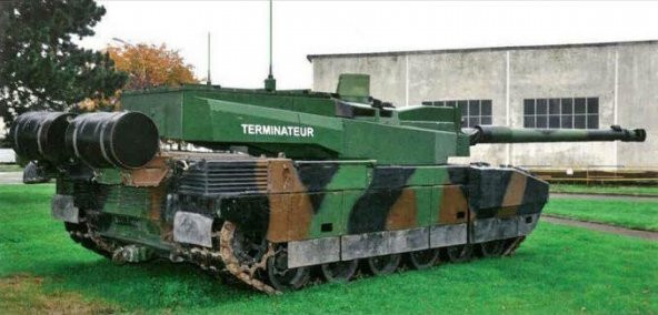 1: 100 Amx 56 Leclerc 140 Définitif (Konsept) Plastik Aparat - 1