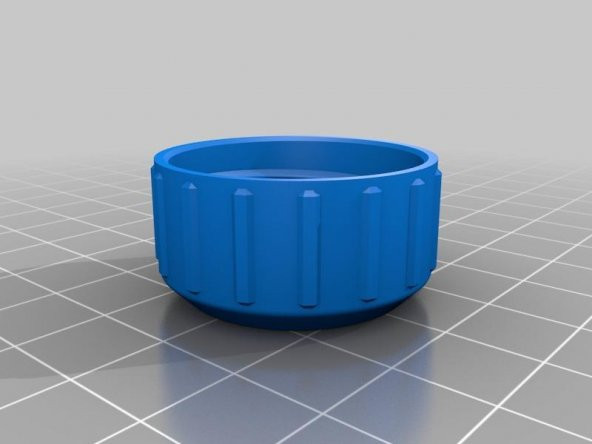 3D Yazdırılabilir Şişe Ve Vida Kapağı Plastik Aparat - 8