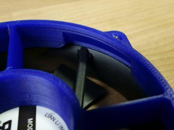 120 Mm Fan Hava Akışı Optimize Edici / Akış Doğrultucu / Meme Plastik Aparat - 3