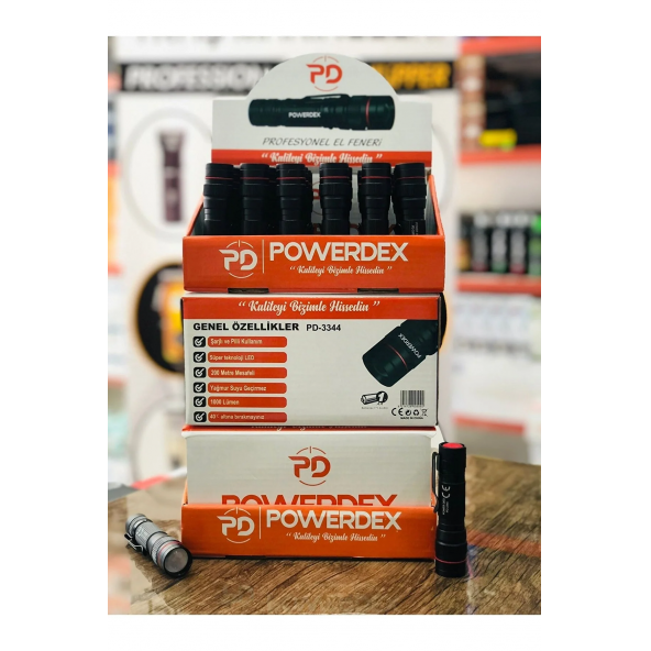 Aral Profesyonel Güçlü Küçük Boy El Feneri