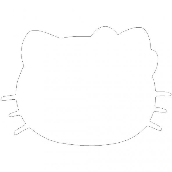 Hello Kitty Les Paul Anahtarlık Plastik Aparat - 3