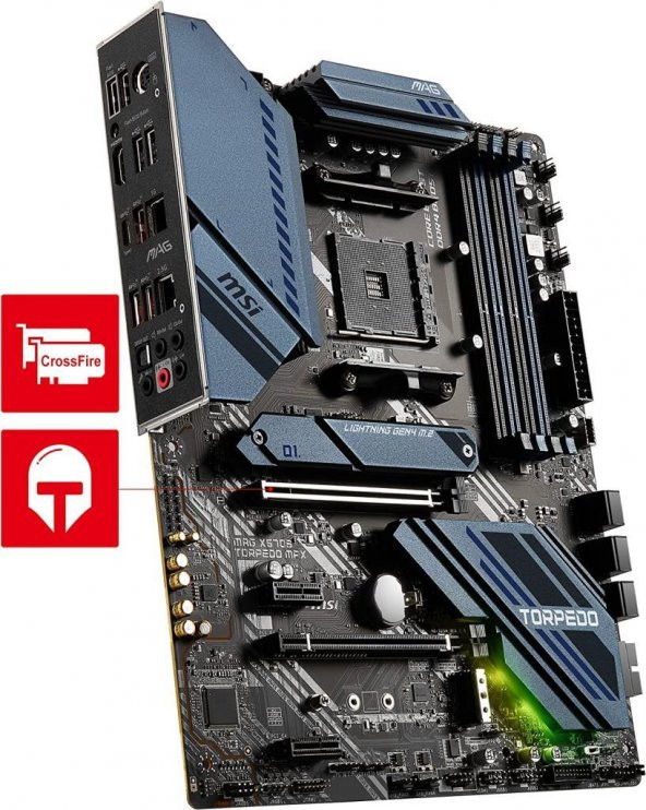 MSI Mag X570S Torpedo Max AMD AM4 DDR4 ATX Anakart - TEŞHİR - 2