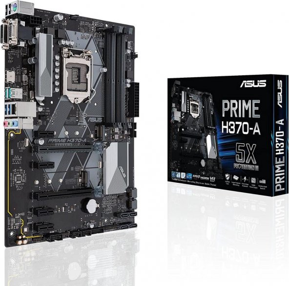 Asus PRIME H370-A Intel LGA1151 DDR4 ATX Anakart teşhirr