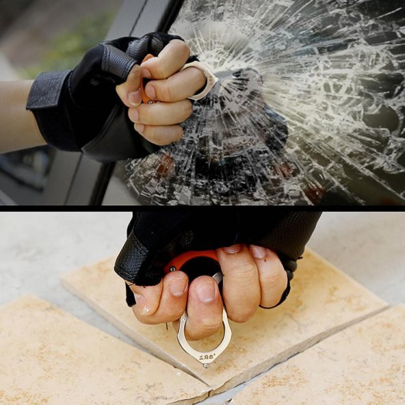 TAMSET E5 Karabina Acil Durum Anahtarlığı Cam Kırıcı - 3