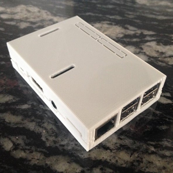 Raspberry Pi B + / 2 Kılıf Plastik Aparat