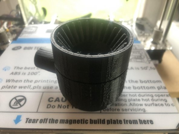 Yağmur Namlusu Saptırıcı + Filtre Bırakır + Açık / Kapalı Seçeneği Plastik Aparat - 7