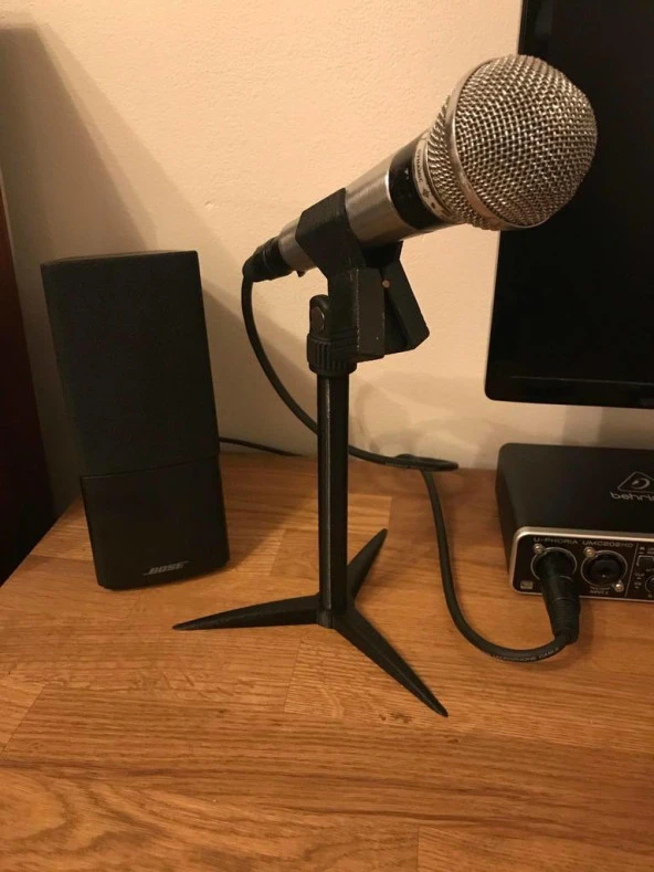 Orta Mic Standı Plastik Aparat - 1
