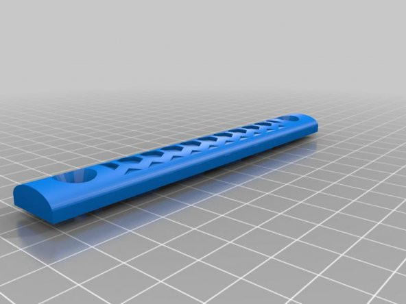 Mlok 3 Slot Kapağı Plastik Aparat - 1