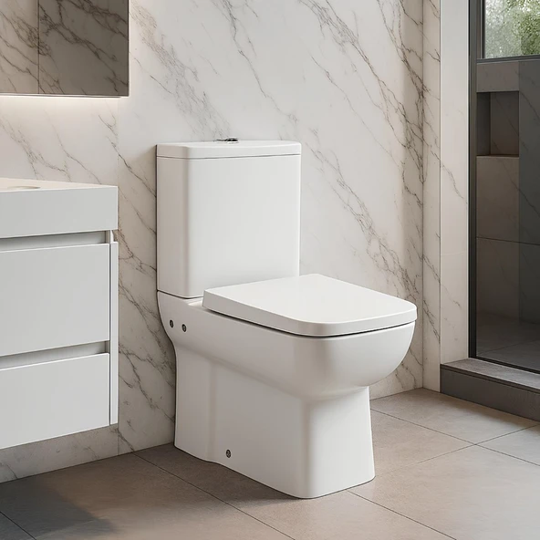 Turavit Plaza PLZ 1708 Duvara Dayalı Klozet - Resim 8