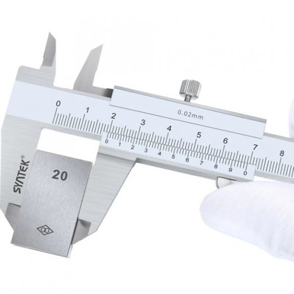 Syntek Paslanmaz Çelik Endüstriyel Tip Mekanik Mikrometre Kalınlık Ölçer ürün görseli