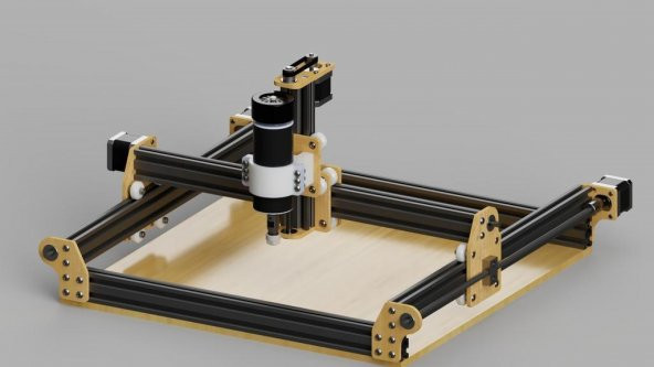 Diy Cnc Router (Eski Versiyonu, Yeni 3D Baskılı Yakında Geliyor) Plastik Aparat - 1