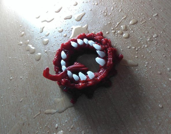 Küçük Canavar Ağız Plastik Aparat - 9
