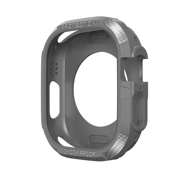 Apple Watch Ultra 49mm Silikon TPU Kasa Koruyucu Zore Watch Gard 17 - 4