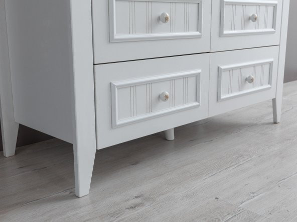 Erezoğulları Mobilya Yalı Modern Çekmeceli Aynalı Şifonyer 110*45*165 - 3