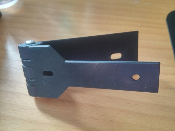Tp-Link Tl-Ant2409A İçin Menteşeli Braket Plastik Aparat - 2