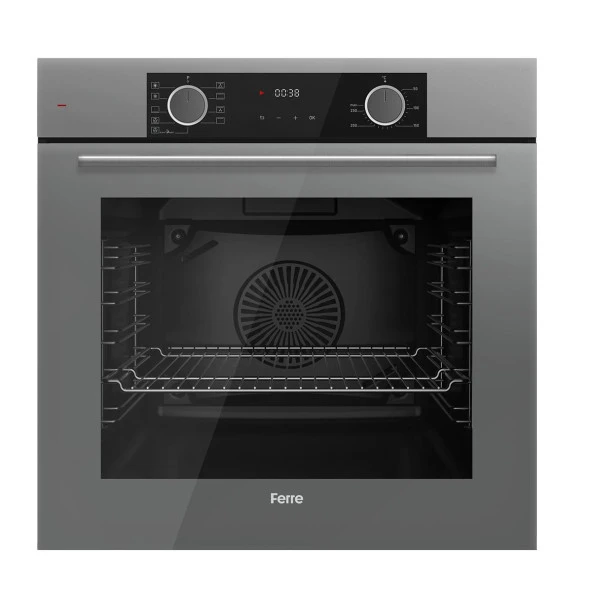 Ferre FRYART Serisi Airfry Pişirme Gri Set (ED078 + XE63CPR +D082 ) - Resim 4