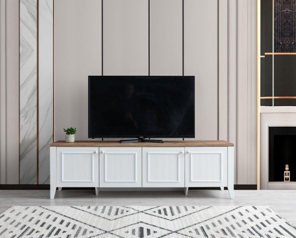 Erezoğulları Mobilya Yalı Modern Dolaplı Tv Ünitesi 180*45*55 - 3