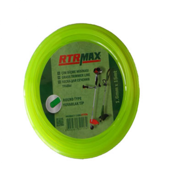 Rtrmax Çim Biçme Misinası RTY516 1.6x15MT