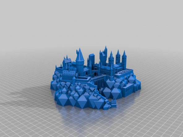 Hogwarts Kalesi Plastik Aparat - 1