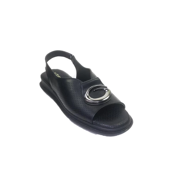 Janestt Kadın Deri Sandalet 211-Y23-1001 - 6