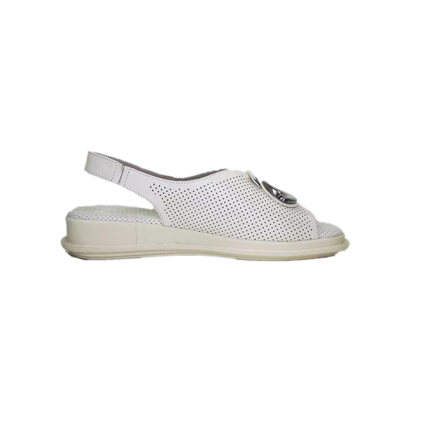 Janestt Kadın Deri Sandalet 211-Y23-1001 - 3