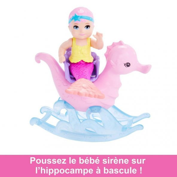 Mattel Barbie Dreamtopia Deniz Kızı Bebek ve Çocuk Oyun Alanı HLC30 - 2