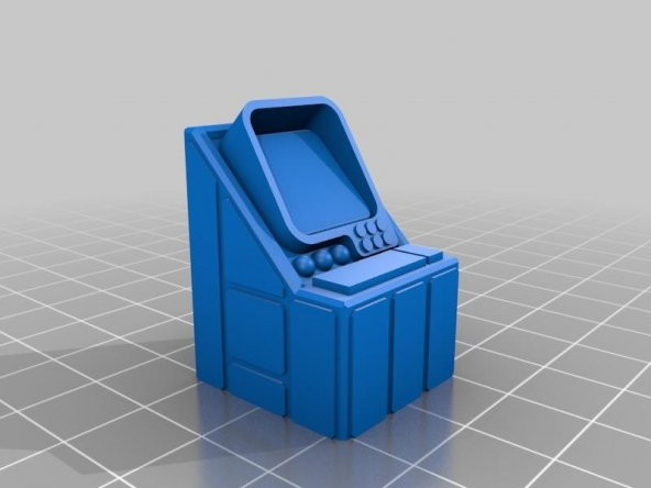 Warhammer 40K - Çalışma Konsolu / Kontrol Paneli Plastik Aparat - 2