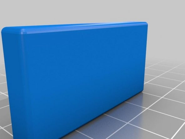 Yuvarlak Köşeli Openscad İçi Boş Kutu (Enclosure) Plastik Aparat - 4