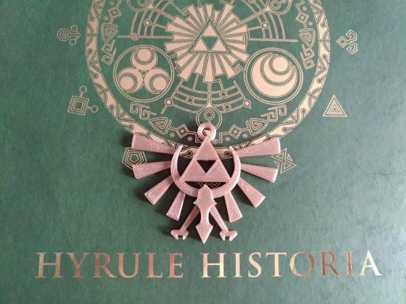 The Legend of Zelda Hyrule Crest Anahtarlık Hediyelik Süs Eşyası - 7