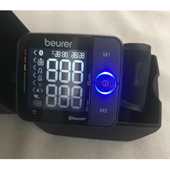 Beurer Bc 54 Bluetooth Bağlantılı Tam Otomatik Bilekten Ölçen Tansiyon Aleti - 2