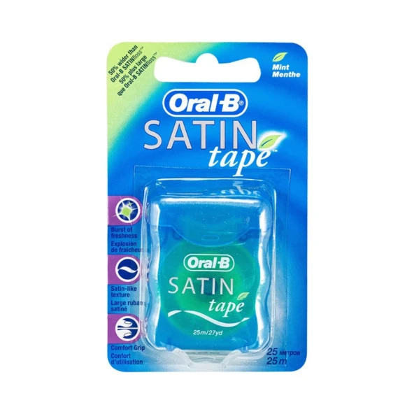 Oral-B Diş Ipi Satin Tape 50 M (25 M X2)
