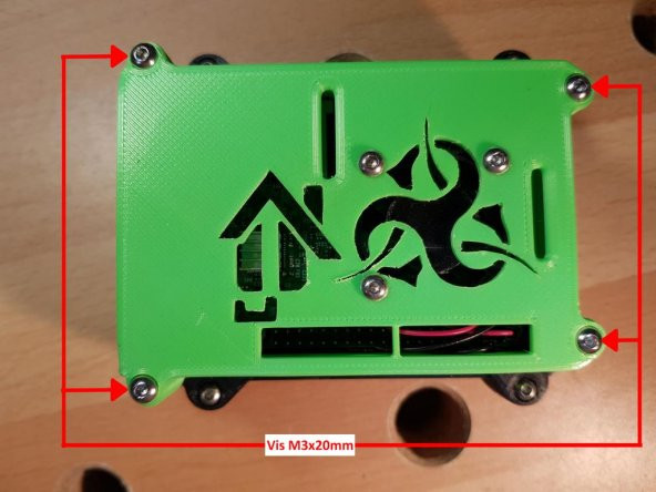 Boîtier Jeedom Dökün Ahudu Et Pidrive Avec Ventilateur Plastik Aparat - 12