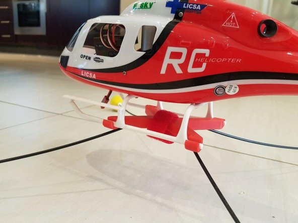 Esky Big-Lama Co-Axial Rc Helikopter Eğitim Braketi Plastik Aparat