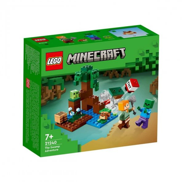 21240 Lego Minecraft - Bataklık Macerası - 65 Parça +7 yaş - 1