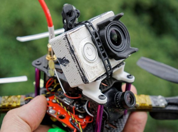Martian Iii (Geprc Ve Diğerleri De) Xiaomi / Gopro Tutucu Plastik Aparat - 1